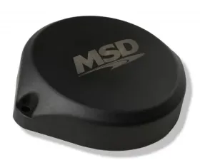 MSD COP Blank Cap For MSD Dual Sync Distributors, Black