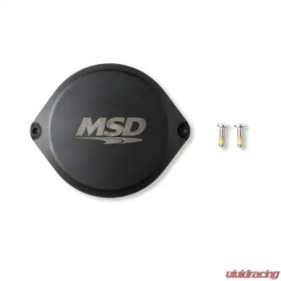 MSD COP Blank Cap For MSD Dual Sync Distributors, Black - 84323
