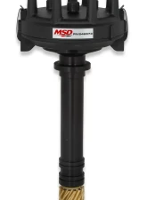 MSD Black Chevy Low-Profile Crank Trigger Distributor                                     - 846973 - Image 5