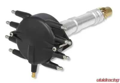 MSD Chevy Super Tall Block Black Crab Cap Distributor - 84863