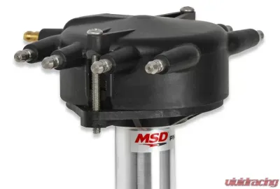 MSD Chevy Super Tall Block Black Crab Cap Distributor - 84863