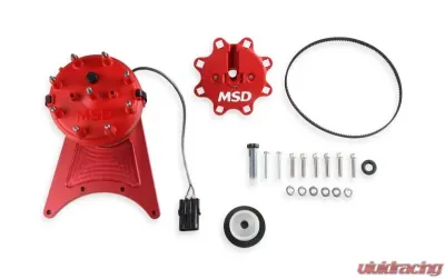 MSD Front Drive Distributor with Adjustable Cam Sync - 85101