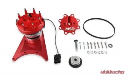MSD Front Drive Distributor with Adjustable Cam Sync - 85101