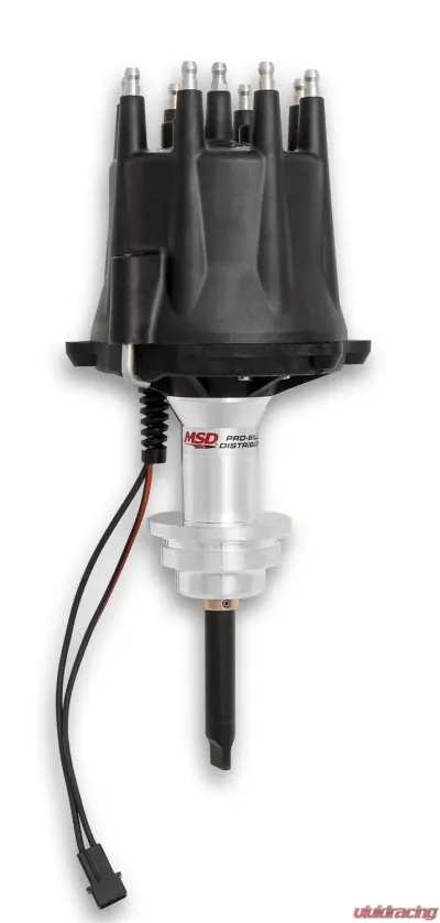 MSD Black Chrysler 318-360 Pro-Billet Distributor - 85345