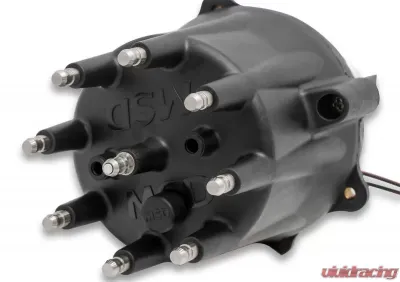MSD Black Chrysler 318-360 Pro-Billet Distributor - 85345