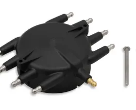 MSD Crab Style Distributor Cap, Black