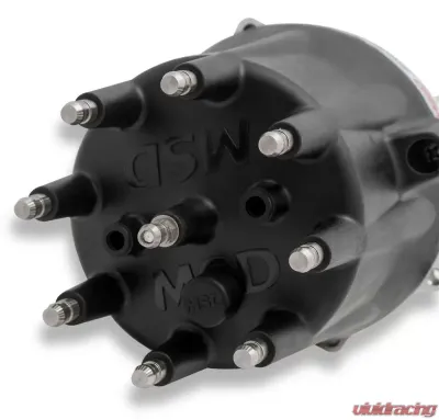 MSD Chevy V8 Pro-Billet Distributor w/Black Cap - 85557