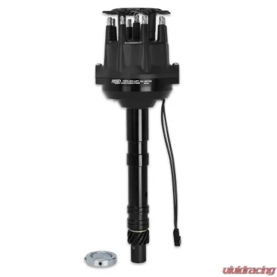 MSD Black Small Diameter Chevy V8 Pro-Billet Distributor - 85703