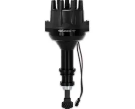 MSD Black Distributor, Ford 351W, Pro-Billet w/Steel Gear