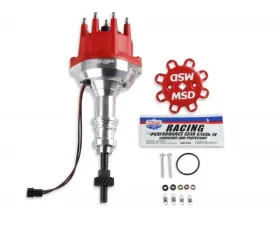 MSD Distributor Ford 289-302, Billet, Small Cap, Steel Gear