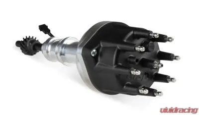 MSD Distributor Ford 289-302, Pro Billet, Small Black Cap, Steel Gear - 857951