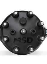 MSD Distributor Ford 289-302, Pro Billet, Small Black Cap, Steel Gear                                     - 857951 - Image 5