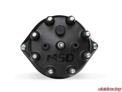 MSD Distributor Ford 289-302, Pro Billet, Small Black Cap, Steel Gear - 857951
