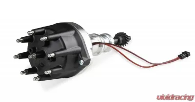 MSD Distributor Ford 289-302, Pro Billet, Small Black Cap, Steel Gear - 857951