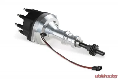 MSD Distributor Ford 289-302, Pro Billet, Small Black Cap, Steel Gear - 857951