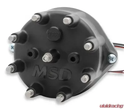 MSD Ford 289-302 Small Diameter Black Cap Pro-Billet Distributor - 85795