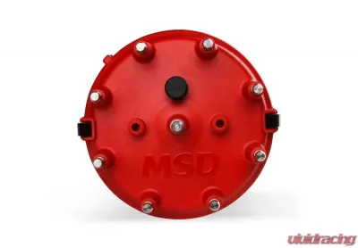 MSD Distributor, Billet Ford 351W, for Edelbrock Victor Jr, w/Steel Gear - 858051