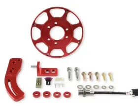 MSD Crank Trigger Wheel Kit - Flying Magnet - Hall-Effect - BBC - 8 in.