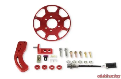 MSD Crank Trigger Wheel Kit - Flying Magnet - Hall-Effect - BBC - 8 in. - 86201