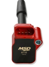 MSD Ignition Coil - Blaster Series - VW / Audi 1.8L/2.0L Engines - Red - 4-Pack                                     - 87164 - Image 2