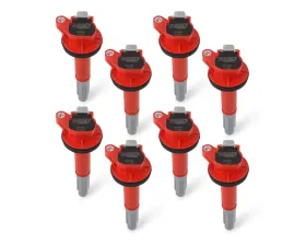 MSD Ignition Coil - Blaster - Ford Shelby GT350/500 5.2L V8 - Red - 8-Pack