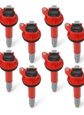 MSD Ignition Coil - Blaster - Ford Shelby GT350/500 5.2L V8 - Red - 8-Pack                                     - 824528 - Image 7