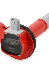 MSD Ignition Coil - Blaster - Ford Shelby GT350/500 5.2L V8 - Red - 8-Pack                                     - 824528 - Image 4