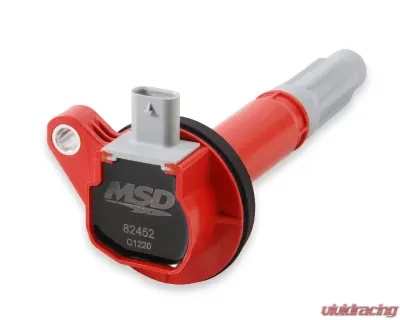 MSD Ignition Coil - Blaster - Ford Shelby GT350/500 5.2L V8 - Red - 8-Pack - 824528