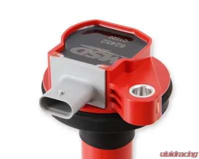 MSD Ignition Coil - Blaster - Ford Shelby GT350/500 5.2L V8 - Red - 8-Pack - 824528