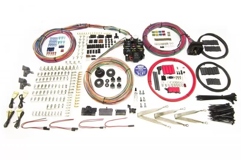 Painless Wiring 23 Circuit Harness - Pro-Series - Key In Dash  - Bulkhead - 10404