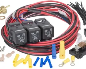 Painless Wiring GEN III; IV Truck Dual Activation/Dual Fan Relay Kit (on 205; off 190)