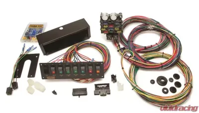Painless Wiring Pro Street Chassis Harness w/Switch Panels-21 Circuits - 50003