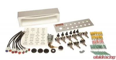 Painless Wiring Off-Road Weatherproof 6 Toggle Switch Panel w/Ignition Switch - 50340