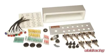 Painless Wiring Off-Road Weatherproof 6 Toggle Switch Panel w/Start Button - 50341