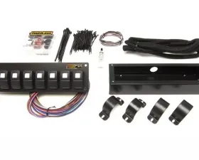 Painless Wiring Trail Rocker - 8 Switch Panel - Roll Bar Mount