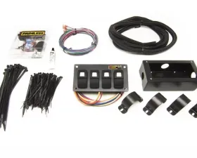 Painless Wiring Trail Rocker - 4 Switch Panel - Roll Bar Mount