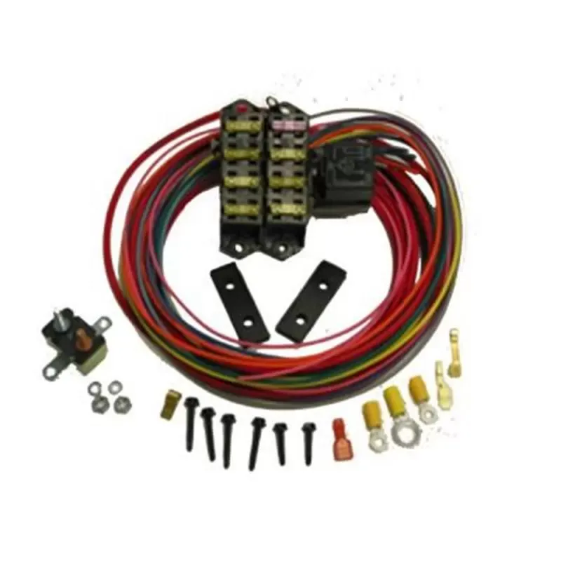 Painless Wiring Cirkit Boss Auxiliary Fuse Block/All Ignition/7 circuit non-sealed - 70117