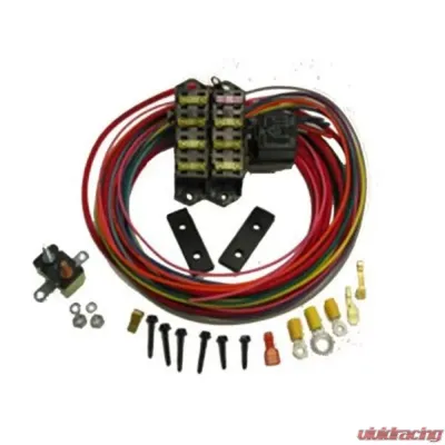 Painless Wiring Cirkit Boss Auxiliary Fuse Block/All Ignition/7 circuit non-sealed - 70117