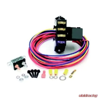 Painless Wiring Cirkit Boss Aux. Fuse Block/3 Circuits w/TXL Wire/Weather Sealed - 70203