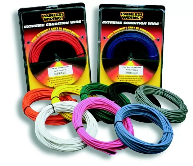 Painless Performance 14 Gauge Purple TXL Wire 50' 70812 Painless Performance 14 Gauge Purple TXL Wire 50' 70812