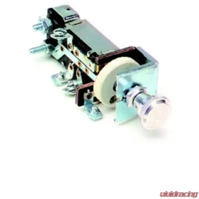Painless Wiring Headlight Switch/Aluminum Knob w/Dimmer (no dome light control) - 80151