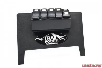 Painless Wiring Trail Rocker System Jeep Wrangler JK 2011-18 (Auto Only) Black Dash Panel Jeep Wrangler 2011-2018 - 57000