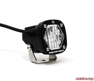 Baja Designs S1 Wide Cornering LED Light with Mounting Bracket Single - 380005