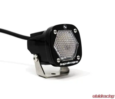Baja Designs S1 Work/Scene LED Light with Mounting Bracket Single - 380006