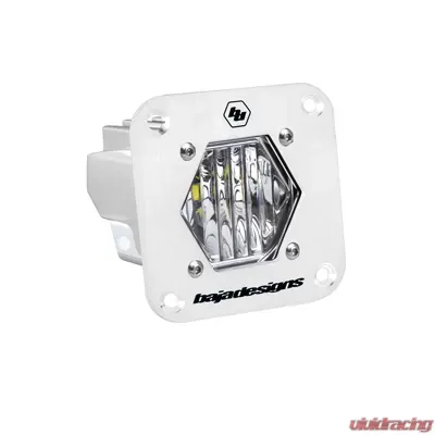 Baja Designs Wide Cornering LED White S1 Flush Mount - 381005wt