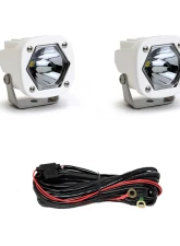 Baja Designs White S1 Spot LED Light Pods Pair                                     - 387801WT - Image 2