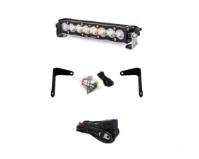 Baja Designs Shock Mount Kit w/10 Inch S8 Clear Light Bar Can-Am X3
