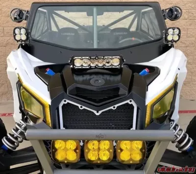 Baja Designs OnX6 Hybrid 10 Inch OnX6+ Shock Mount Kit Can-Am Maverick X3 - 447097