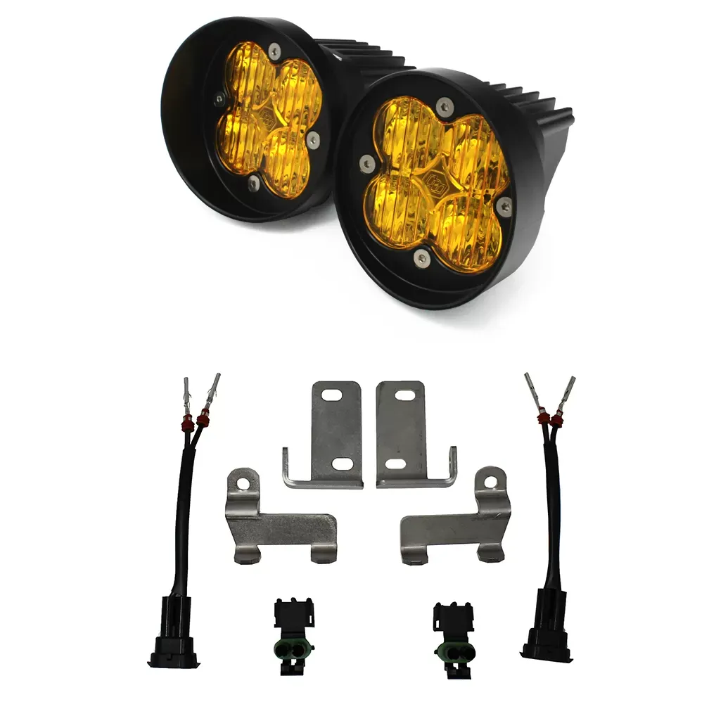 Baja Designs Amber Lens Squadron Sport WC LED Light Kit Toyota Tundra | Tacoma | 4Runner - 447115