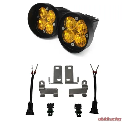 Baja Designs Amber Lens Squadron Sport WC LED Light Kit Toyota Tundra | Tacoma | 4Runner - 447115